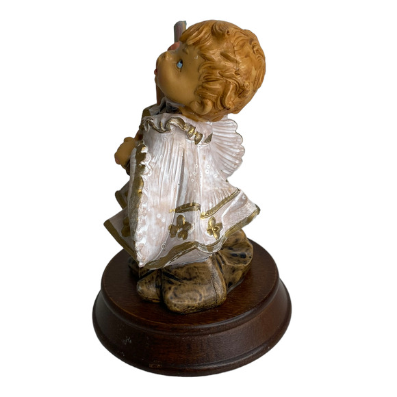 Musical RR Roman Christmas Holiday Caroler - Joy To The World - Picture 6 of 9